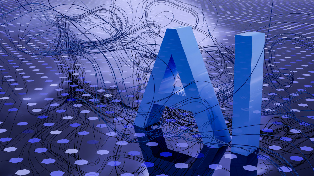 Diagram showing AI-powered Service Management automation in action