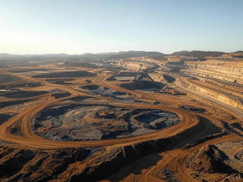 Picture of a mine site